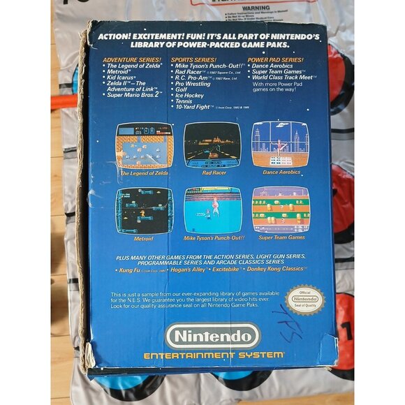 Nintendo Entertainment System NES Power Set - Complete CIB - Working - *Read* - Picture 2 of 16